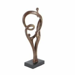 Coupon ✨ GRAYSON LANE 19 In. x 8 In. Traditional Sculpture Brown Polystone Family ✔️ -GRAYSON LANE Sales 2022 330857957 AlternateImage4 l