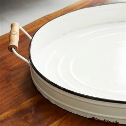 Cheapest 🌟 GRAYSON LANE Set of 2 18 In., 21 In. Farmhouse Tray White Metal ❤️ 7 Cheapest 🌟 GRAYSON LANE Set of 2 18 In., 21 In. Farmhouse Tray White Metal ❤️ -GRAYSON LANE Sales 2022 330857962 AlternateImage2 l