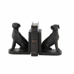 Discount 💯 GRAYSON LANE 8 In. x 6 In. Farmhouse Bookends Brown Polystone ✔️ -GRAYSON LANE Sales 2022 330857972 AlternateImage4 l