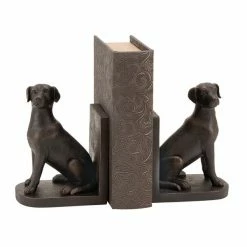 Discount 💯 GRAYSON LANE 8 In. x 6 In. Farmhouse Bookends Brown Polystone ✔️