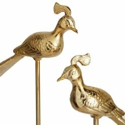 Best reviews of 🧨 GRAYSON LANE Set of 2 32 In., 28 In. Gold Eclectic Bird Sculpture Aluminu 🛒 -GRAYSON LANE Sales 2022 330857998 AlternateImage2 l