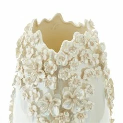 Cheap 🤩 GRAYSON LANE 16 In. x 9 In. Farmhouse Vase Cream Ceramic 👏 -GRAYSON LANE Sales 2022 330858001 AlternateImage2 l