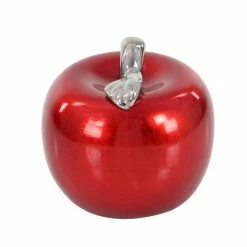 Discount 🎁 GRAYSON LANE Set of 2 7 In., 9 In. Glam Fruit Sculpture Red Dolomite 🤩 -GRAYSON LANE Sales 2022 330858005 AlternateImage3 l