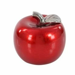 Discount 🎁 GRAYSON LANE Set of 2 7 In., 9 In. Glam Fruit Sculpture Red Dolomite 🤩 -GRAYSON LANE Sales 2022 330858005 AlternateImage4 l