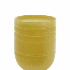 Top 10 ✨ GRAYSON LANE Set of 3 13 In., 10 In., 7 In. Modern Candle Holder Yellow M ✨ -GRAYSON LANE Sales 2022 330858008 AlternateImage4 l