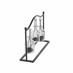 Cheap 🎉 GRAYSON LANE 11 In. x 4 In. Farmhouse Candle Holder Lantern Black Iron 🌟 -GRAYSON LANE Sales 2022 330858023 AlternateImage5 l