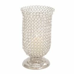 Hot Sale 🤩 GRAYSON LANE 14 In. x 8 In. Glam Candle Holder Clear Aluminum 🎁 -GRAYSON LANE Sales 2022 330858026 AlternateImage5 l