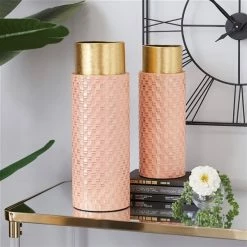 Buy 🛒 GRAYSON LANE Set of 2 18 In., 15 In. Contemporary Vase Bronze Metal ❤️ 6 Buy 🛒 GRAYSON LANE Set of 2 18 In., 15 In. Contemporary Vase Bronze Metal ❤️ -GRAYSON LANE Sales 2022 330858027 AlternateImage1 l