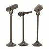 Flash Sale 😉 GRAYSON LANE Set of 3 17 In., 20 In., 21 In. Black Traditional Microphone 🎉