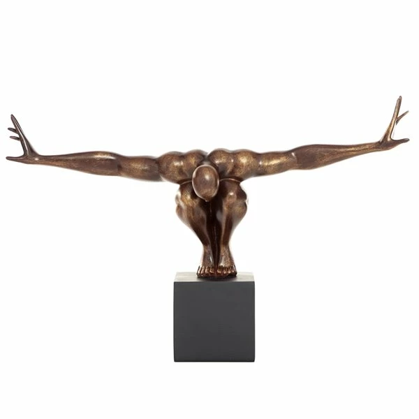 Best Sale ๐ฅ GRAYSON LANE 11 In. x 4 In. Sculpture Brown Polystone Olympic Man ๐งจ 1 Best Sale ๐ฅ GRAYSON LANE 11 In. x 4 In. Sculpture Brown Polystone Olympic Man ๐งจ