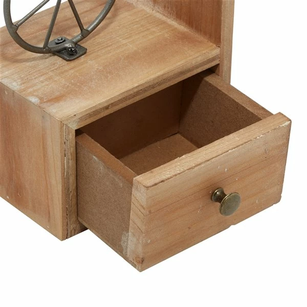 Buy 🌟 Grayson Lane Farmhouse Bookends - Brown Wood - 9-in X 5-in 😀 4 Buy 🌟 Grayson Lane Farmhouse Bookends - Brown Wood - 9-in X 5-in 😀 - Image 4