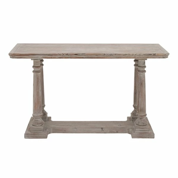 Wholesale 🎉 Grayson Lane 30-in x 52-in Wood Rustic Console Table 🔔 1 Wholesale 🎉 Grayson Lane 30-in x 52-in Wood Rustic Console Table 🔔