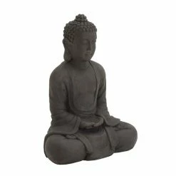 Best reviews of ❤️ Grayson Lane Bohemian Sculpture - Brown Poly Stone Buddha - 31-in X 26-in 😉 -GRAYSON LANE Sales 2022 330858168 AlternateImage3 l