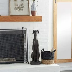 Buy 😀 Grayson Lane Farmhouse Sculpture - Brown Poly Stone 🐶 Dog - 31-in X 12-in 🔥 6 Buy 😀 Grayson Lane Farmhouse Sculpture - Brown Poly Stone 🐶 Dog - 31-in X 12-in 🔥 -GRAYSON LANE Sales 2022 330858171 AlternateImage1 l