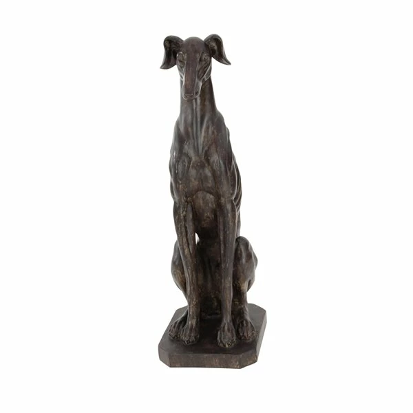Buy 😀 Grayson Lane Farmhouse Sculpture - Brown Poly Stone 🐶 Dog - 31-in X 12-in 🔥 5 Buy 😀 Grayson Lane Farmhouse Sculpture - Brown Poly Stone 🐶 Dog - 31-in X 12-in 🔥 - Image 5