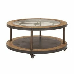 Deals 🌟 Grayson Lane Contemporary Glass Coffee Table 🔥 -GRAYSON LANE Sales 2022 330858175 AlternateImage5 l