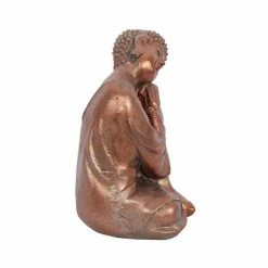 Cheap 😀 Grayson Lane Set of 2 5-in x 9-in Bronze Buddha Bohemian Sculpture - Poly Stone 🛒 -GRAYSON LANE Sales 2022 330858179 AlternateImage4 l