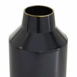 Wholesale 👏 Grayson Lane Set of 2 10-in , 12-in Contemporary Vase - Black Metal 😀 -GRAYSON LANE Sales 2022 330858180 AlternateImage2 l