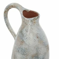 Best Pirce 🎉 Grayson Lane Farmhouse Vase - White Ceramic - 14-in X 5-in 😉 -GRAYSON LANE Sales 2022 330858184 AlternateImage2 l