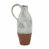 Best Pirce 🎉 Grayson Lane Farmhouse Vase - White Ceramic - 14-in X 5-in 😉