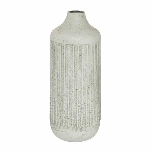 Promo ❤️ Grayson Lane Contemporary Style Vase - White Metal - 17-in X 7-in ❤️ 5 Promo ❤️ Grayson Lane Contemporary Style Vase - White Metal - 17-in X 7-in ❤️ - Image 5