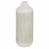 Promo ❤️ Grayson Lane Contemporary Style Vase - White Metal - 17-in X 7-in ❤️