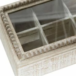 Deals 😉 Grayson Lane Farmhouse Box - White Wood - 4-in X 16-in ❤️ -GRAYSON LANE Sales 2022 330858199 AlternateImage2 l