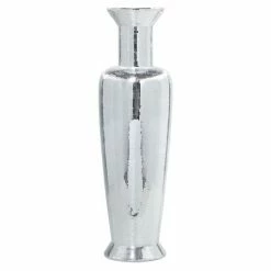 Discount 🧨 Grayson Lane Glam Vase - Silver Poly Stone - 51-in X 15-in ✔️