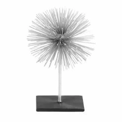 Best deal ⭐ Grayson Lane Set of 3 10-in , 13-in , 17-in Silver Contemporary Geometric Sculpture - Metal 🔔 -GRAYSON LANE Sales 2022 330858209 AlternateImage4 l