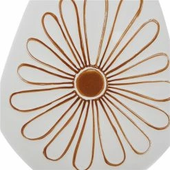 Promo 💯 Grayson Lane Coastal Style Vase - White Ceramic - 12-in X 18-in ⌛ -GRAYSON LANE Sales 2022 330858221 AlternateImage2 l