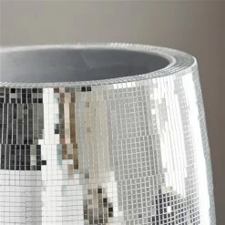 Best Pirce 🤩 Grayson Lane Glam Vase - Silver Poly Stone - 48-in X 13-in 🧨 -GRAYSON LANE Sales 2022 330858222 AlternateImage2 l