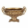 Budget 🔥 Grayson Lane Traditional Decorative Bowl - Gold Resin - 12-in x 19-in 👏