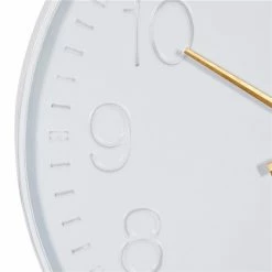Outlet 🌟 Grayson Lane Analog 24-in x 24-in White Round Wall Standard Clock ✔️ -GRAYSON LANE Sales 2022 330858227 AlternateImage3 l