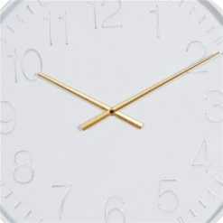 Outlet 🌟 Grayson Lane Analog 24-in x 24-in White Round Wall Standard Clock ✔️ -GRAYSON LANE Sales 2022 330858227 AlternateImage4 l