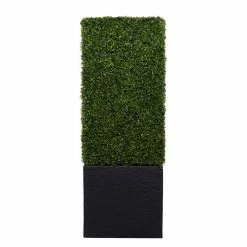 Best Pirce 🛒 Grayson Lane Contemporary Artificial Boxwood Hedge - Green Plastic - 59-in X 22-in 😉 -GRAYSON LANE Sales 2022 330858236 AlternateImage4 l