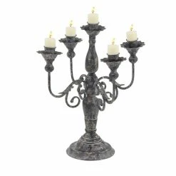 New 💯 Grayson Lane 5-Candle Metal Candelabra Holder (19-in x 16-in) 🌟