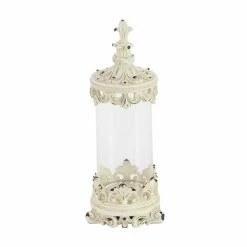 Hot Sale ๐ Grayson Lane Set of 3 17-in , 15-in , 13-in Traditional Canisters - White - Poly Stone ๐ 9 Hot Sale ๐ Grayson Lane Set of 3 17-in , 15-in , 13-in Traditional Canisters - White - Poly Stone ๐ -GRAYSON LANE Sales 2022 330858239 AlternateImage4 l