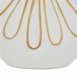 Coupon 🧨 Grayson Lane Coastal Style Vase - White Ceramic - 22-in X 12-in x 5-in 🧨 -GRAYSON LANE Sales 2022 330858240 AlternateImage2 l