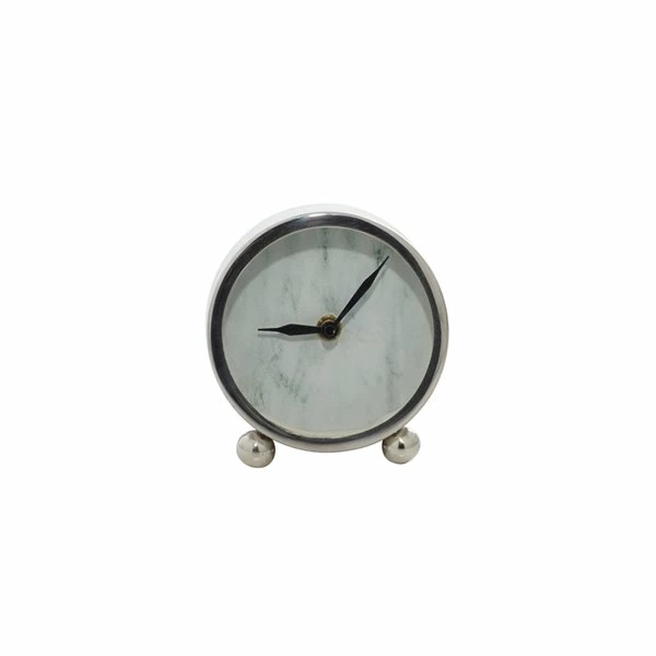 Top 10 ๐ Grayson Lane Analog 4-in x 4-in Silver Round Tabletop Standard Clock ๐ 4 Top 10 ๐ Grayson Lane Analog 4-in x 4-in Silver Round Tabletop Standard Clock ๐ - Image 4