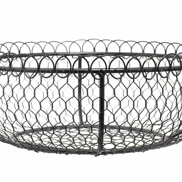 Promo ๐งจ Grayson Lane Farmhouse 3 Tier Tray Stand - Black Iron - 33-in X 20-in ๐ 3 Promo ๐งจ Grayson Lane Farmhouse 3 Tier Tray Stand - Black Iron - 33-in X 20-in ๐ - Image 3