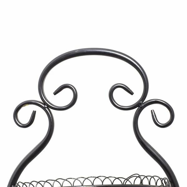 Promo ๐งจ Grayson Lane Farmhouse 3 Tier Tray Stand - Black Iron - 33-in X 20-in ๐ 4 Promo ๐งจ Grayson Lane Farmhouse 3 Tier Tray Stand - Black Iron - 33-in X 20-in ๐ - Image 4