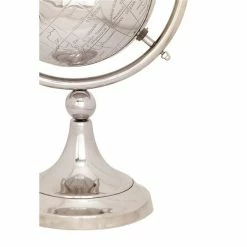 Cheap 🔔 Grayson Lane Glam Globe - Silver Aluminum - 13-in X 8-in 🥰 -GRAYSON LANE Sales 2022 330858250 AlternateImage2 l