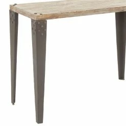 Best deal ⌛ Grayson Lane 30-in x 42-in Wood Industrial Console Table ✨ -GRAYSON LANE Sales 2022 330858254 AlternateImage4 l