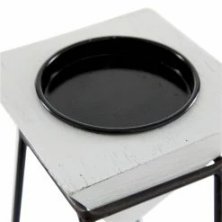 Cheapest 🥰 Grayson Lane 2-Candle Wood Pillar Holder (8-in x 10-in) ⌛ -GRAYSON LANE Sales 2022 330858256 AlternateImage3 l