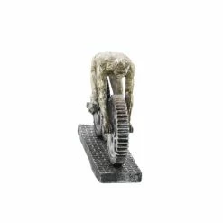 Best Pirce 🛒 Grayson Lane Bicycle Industrial Sculpture - Silver Poly Stone - 8-in X 10-in ❤️ -GRAYSON LANE Sales 2022 330858257 AlternateImage3 l