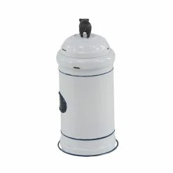 Best reviews of 🔥 Grayson Lane Set of 3 11-in , 13-in , 14-in Farmhouse Decorative Jar - White - Metal 🌟 -GRAYSON LANE Sales 2022 330858258 AlternateImage5 l