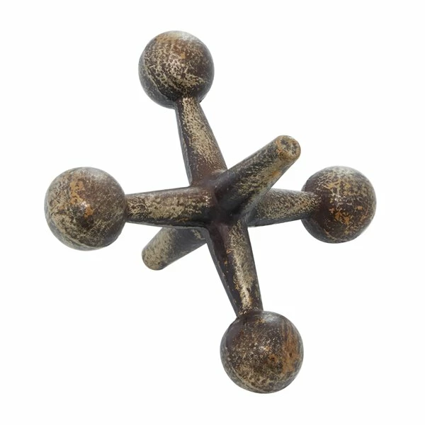 Discount ๐งจ Grayson Lane Set of 3 5-in , 7-in , 9-in - Gold Modern Geometric Sculpture - Metal ๐ 3 Discount ๐งจ Grayson Lane Set of 3 5-in , 7-in , 9-in - Gold Modern Geometric Sculpture - Metal ๐ - Image 3