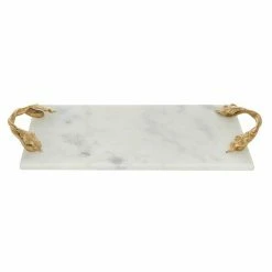 Best deal 🛒 Grayson Lane Natural Serving Tray - White Marble - 2-in X 21-in X 10-in 👏 9 Best deal 🛒 Grayson Lane Natural Serving Tray - White Marble - 2-in X 21-in X 10-in 👏 -GRAYSON LANE Sales 2022 330858262 AlternateImage4 l
