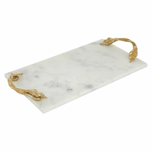 Best deal 🛒 Grayson Lane Natural Serving Tray - White Marble - 2-in X 21-in X 10-in 👏 1 Best deal 🛒 Grayson Lane Natural Serving Tray - White Marble - 2-in X 21-in X 10-in 👏