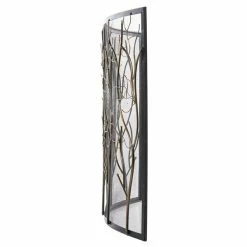 Hot Sale 😀 Grayson Lane Eclectic Fireplace Screen - Brass Metal - 33-in X 39-in 🛒 -GRAYSON LANE Sales 2022 330858268 AlternateImage4 l